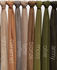 RAHA HIJAB HALF HEADBAND حجاب الراحة نصف قمطة